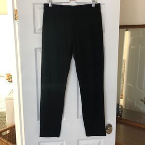 Rag & Bone Men’s Takisada Black Knit Wool Pants